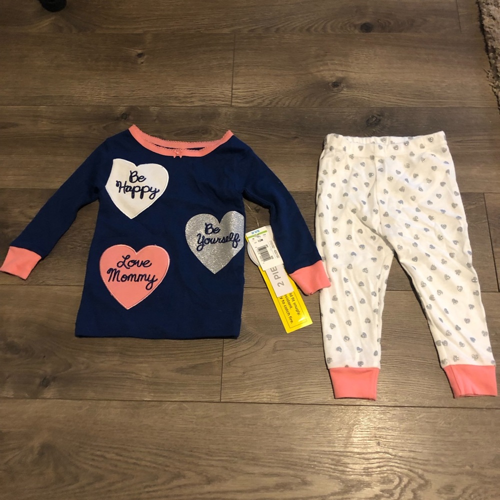 NWT pajama set!! Size 12 months